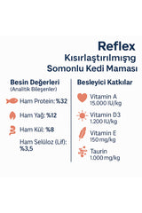 Reflex Somonlu Pirinçli Kısırlaşlaştırılmış Kedi Maması 1KG (Yeni 1 kg Zipli Paketler) - 3
