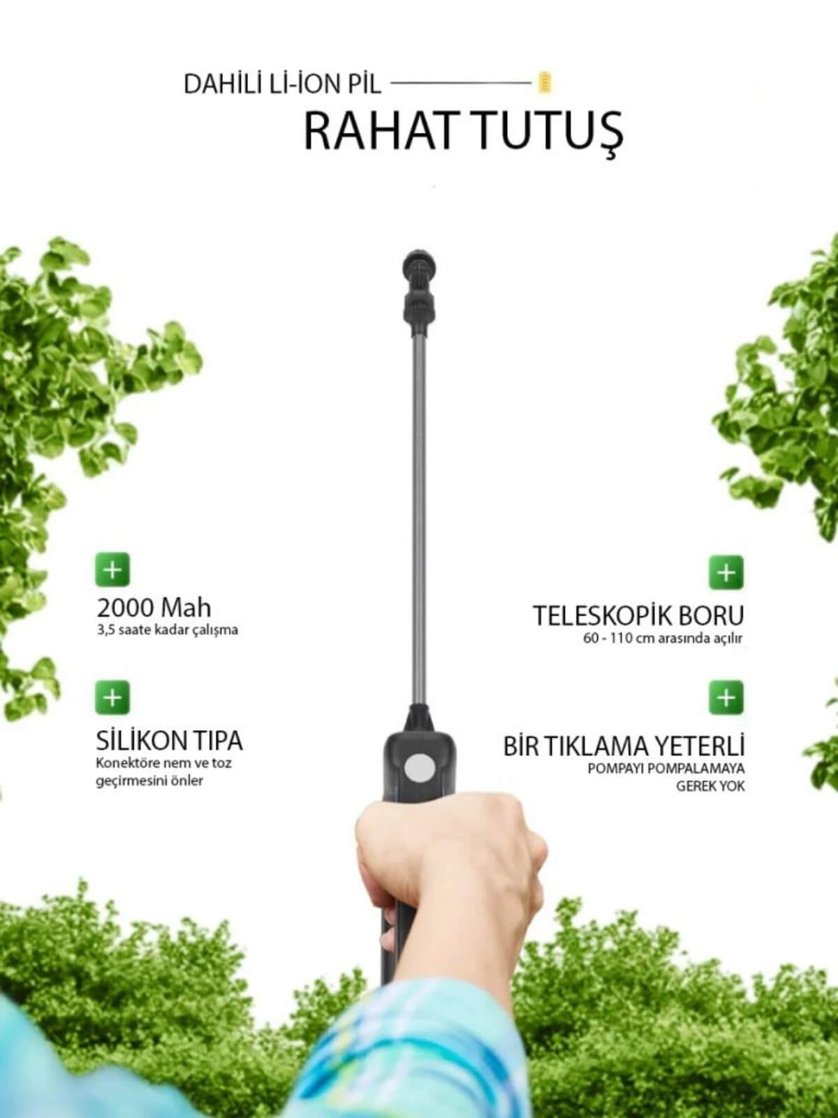 Litolan Şarjlı İlaçlama Pompası 5 Lt