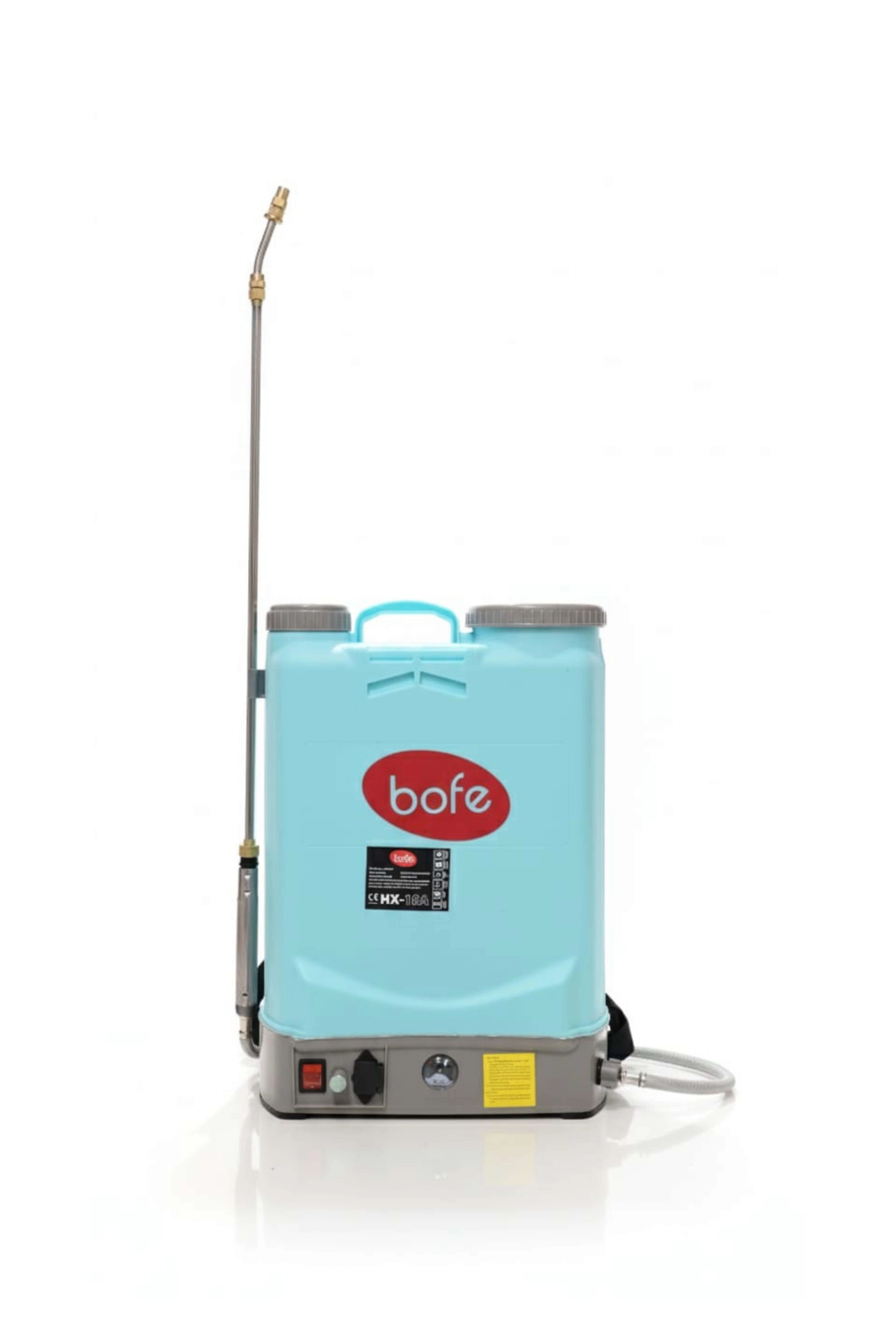 Bofe Akülü Şarjlı Sırt Tipi İlaçlama Pompası 16 Lt Mavi