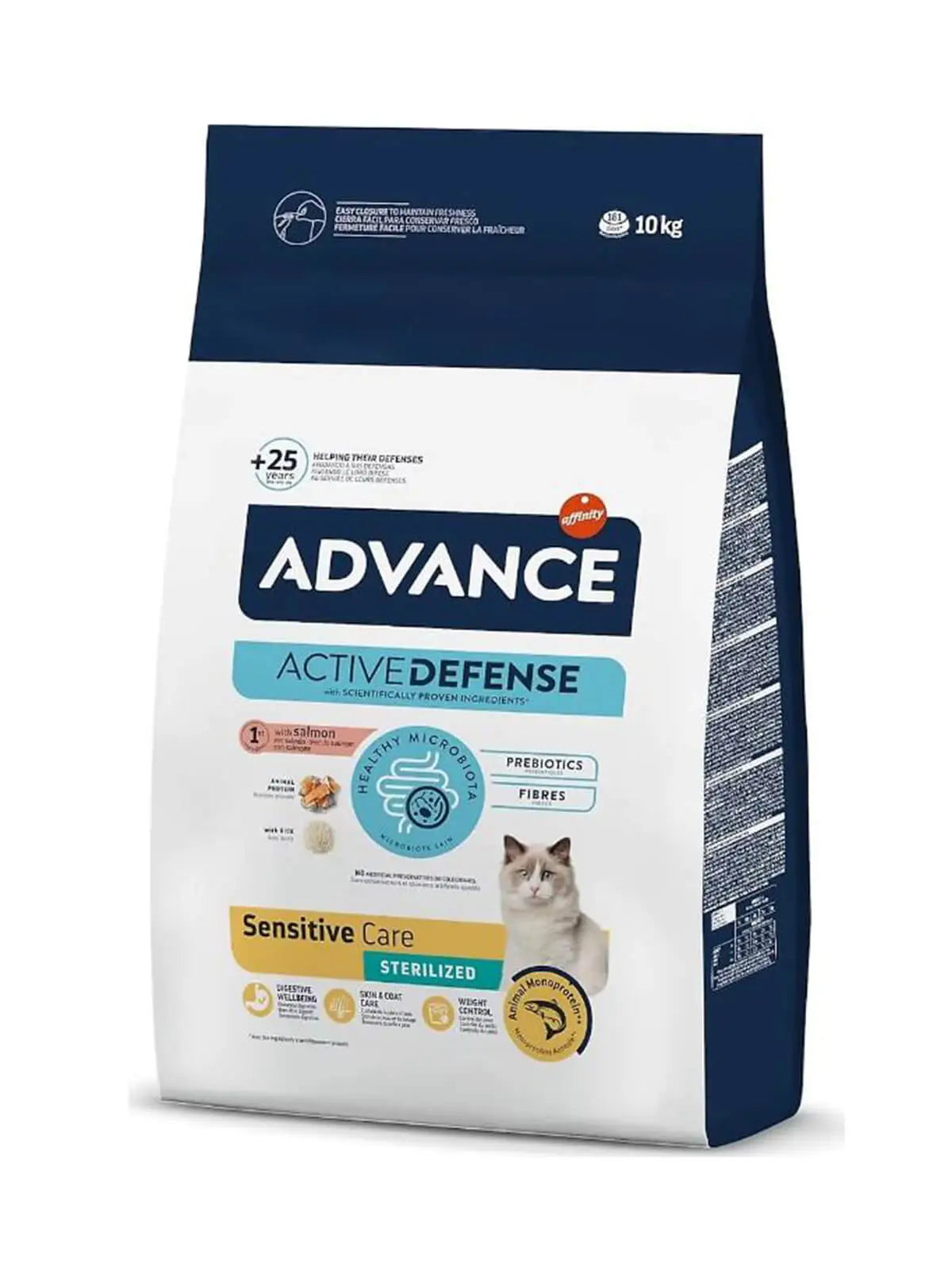 Advance Sterilized Somonlu Kısırlaştırılmış Kedi Maması 10 Kg