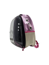 Ally Paws Astronot Sırt Tipi Kedi Taşıma Çantası Pembe