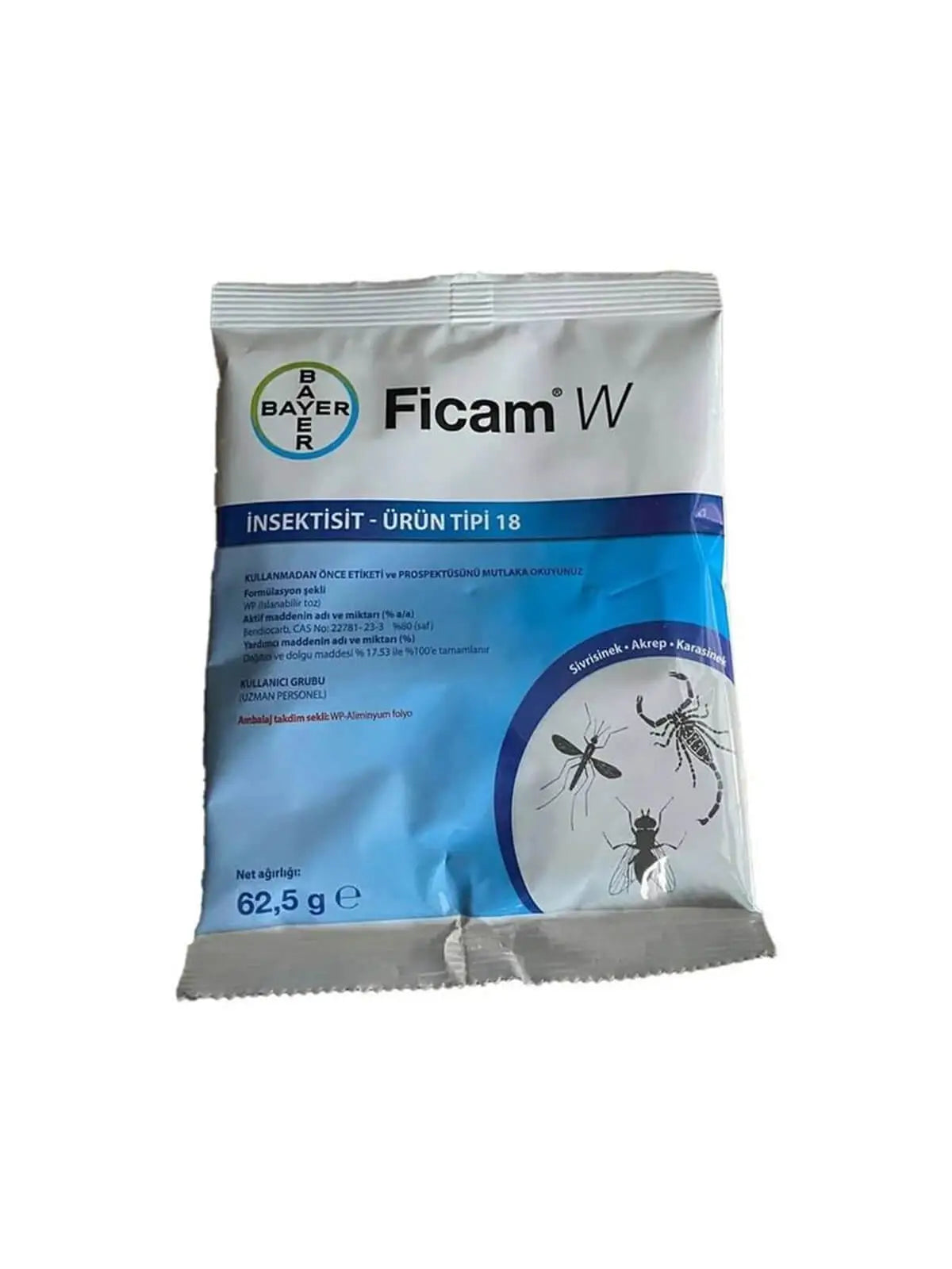 Bayer Ficam W Haşere İlacı 62,5 Gr