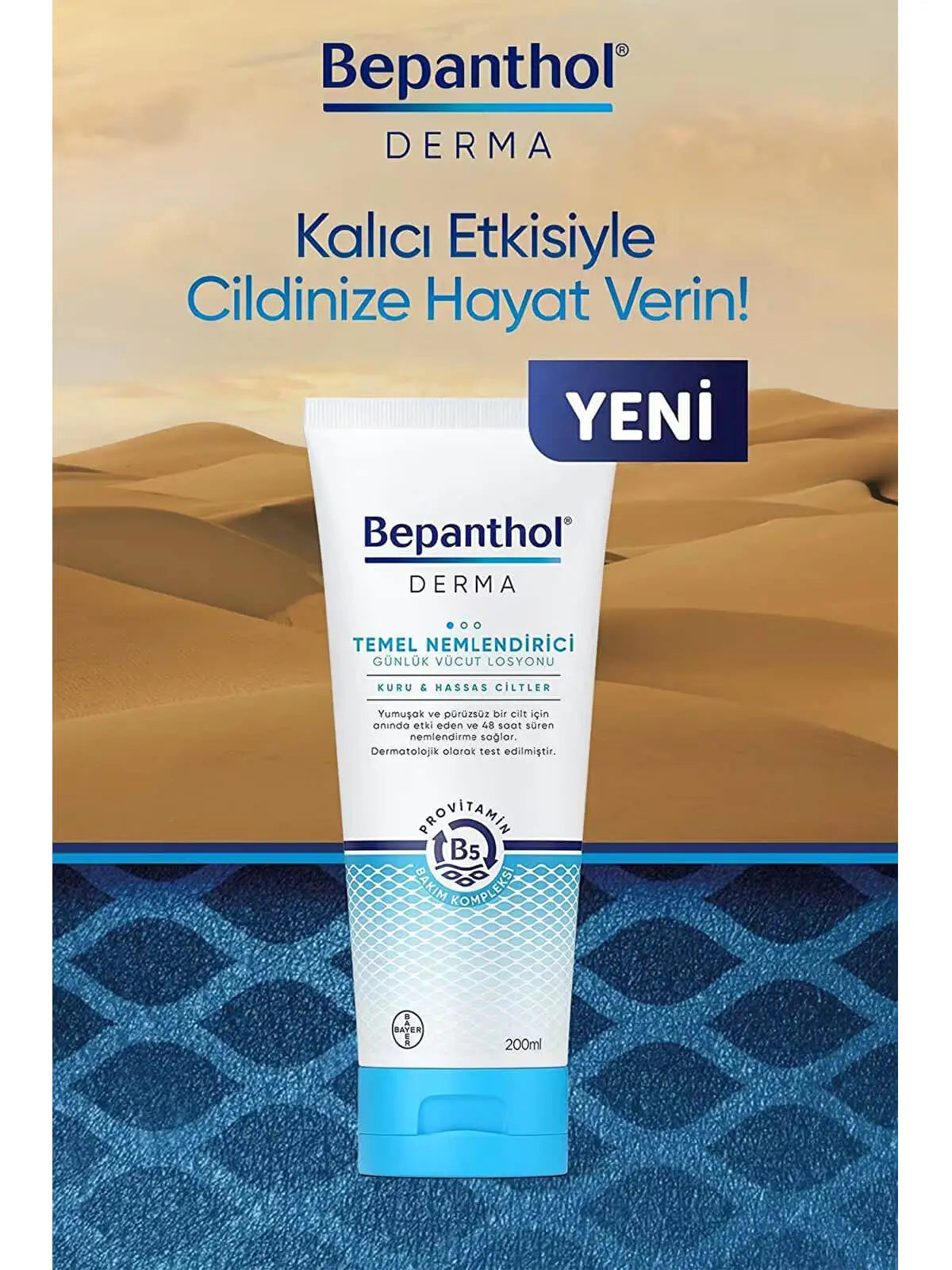Bepanthol Derme Temel Nemlendirici Losyon 200 Ml