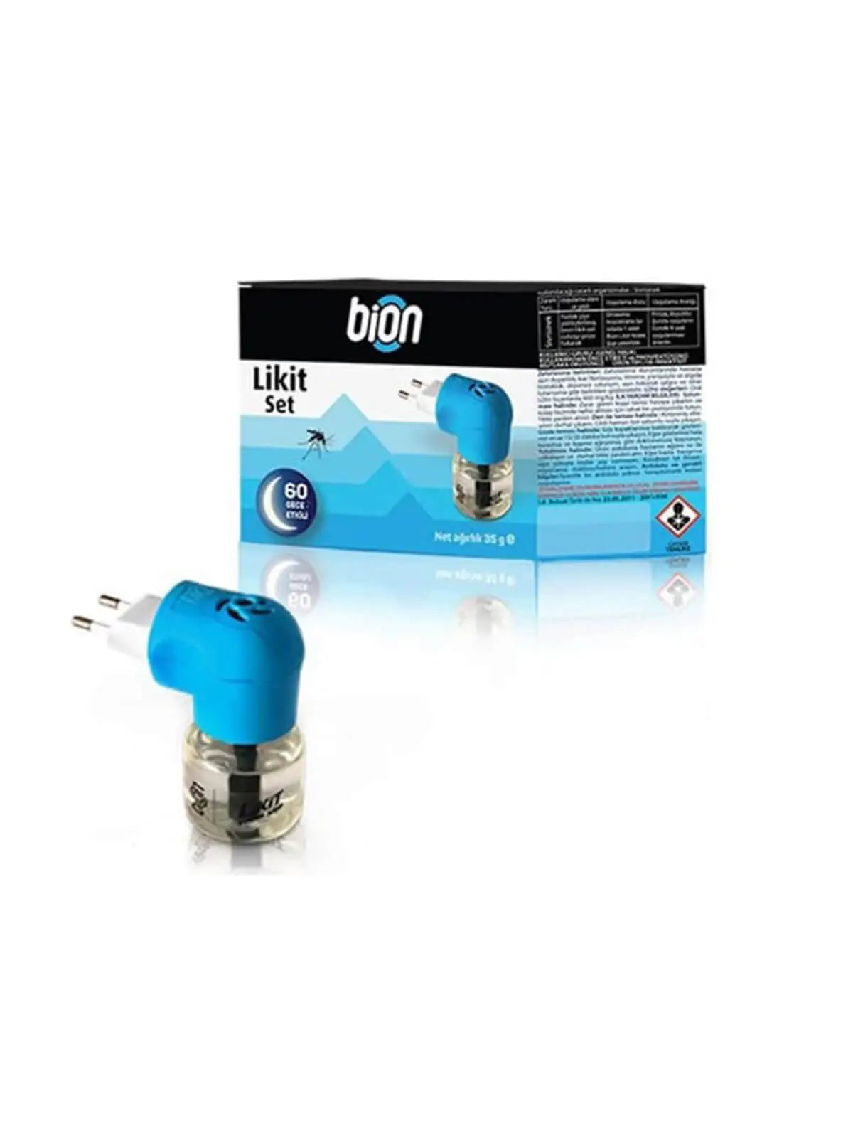 Bion Likit Set Sivrisineklere Karşı 60 Gece Etkili