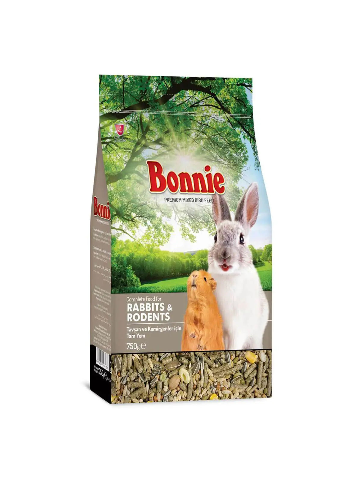 Bonnie Tavşan ve Kemirgen Yemi 750 Gr