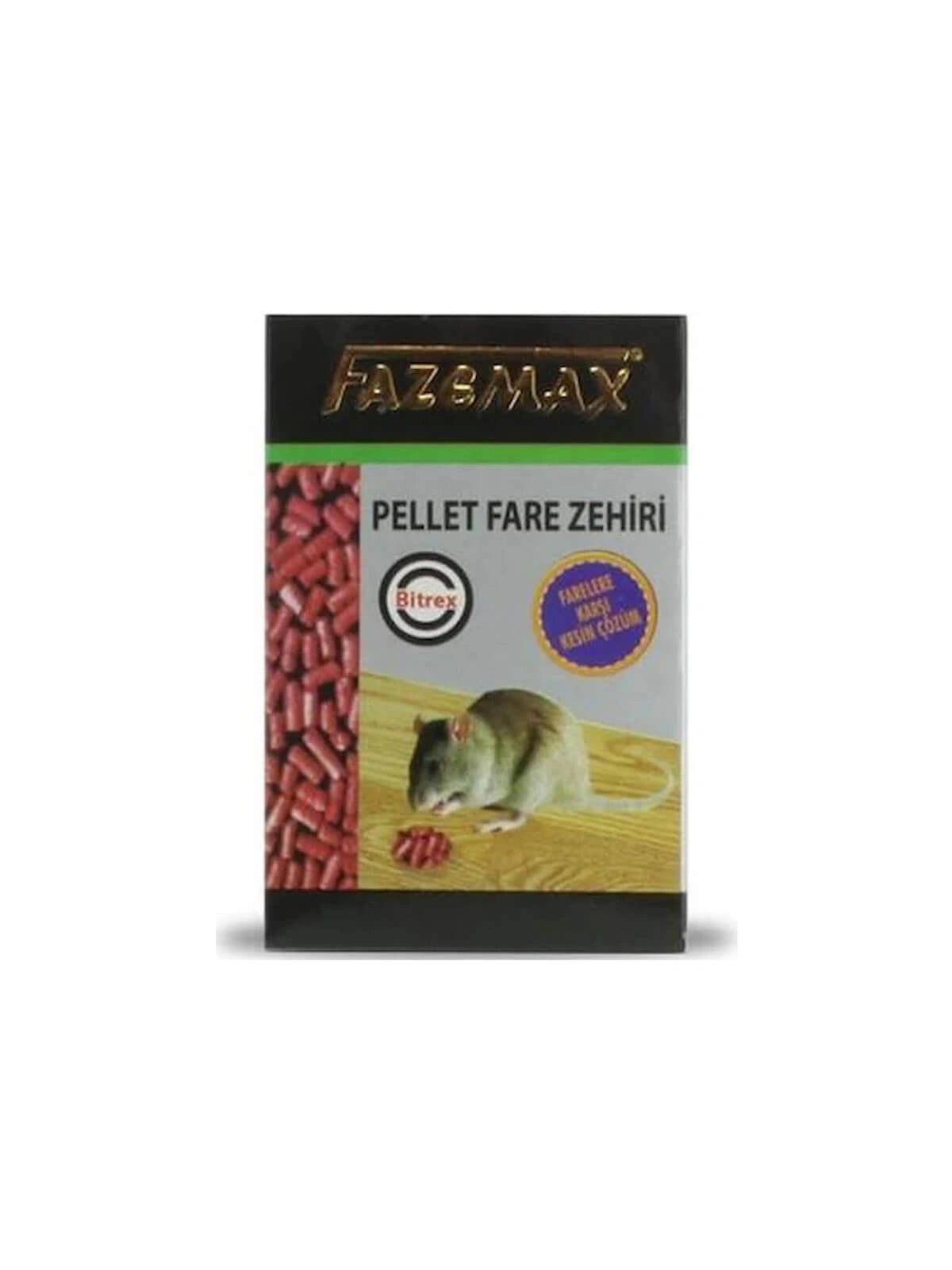 Fazemax Pellet Fare Zehiri 100 Gr