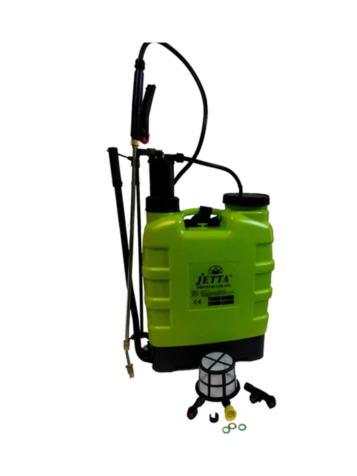 Jetta Manuel İlaçlama Pompası Sırt Tipi Pülverizatör 16 Lt