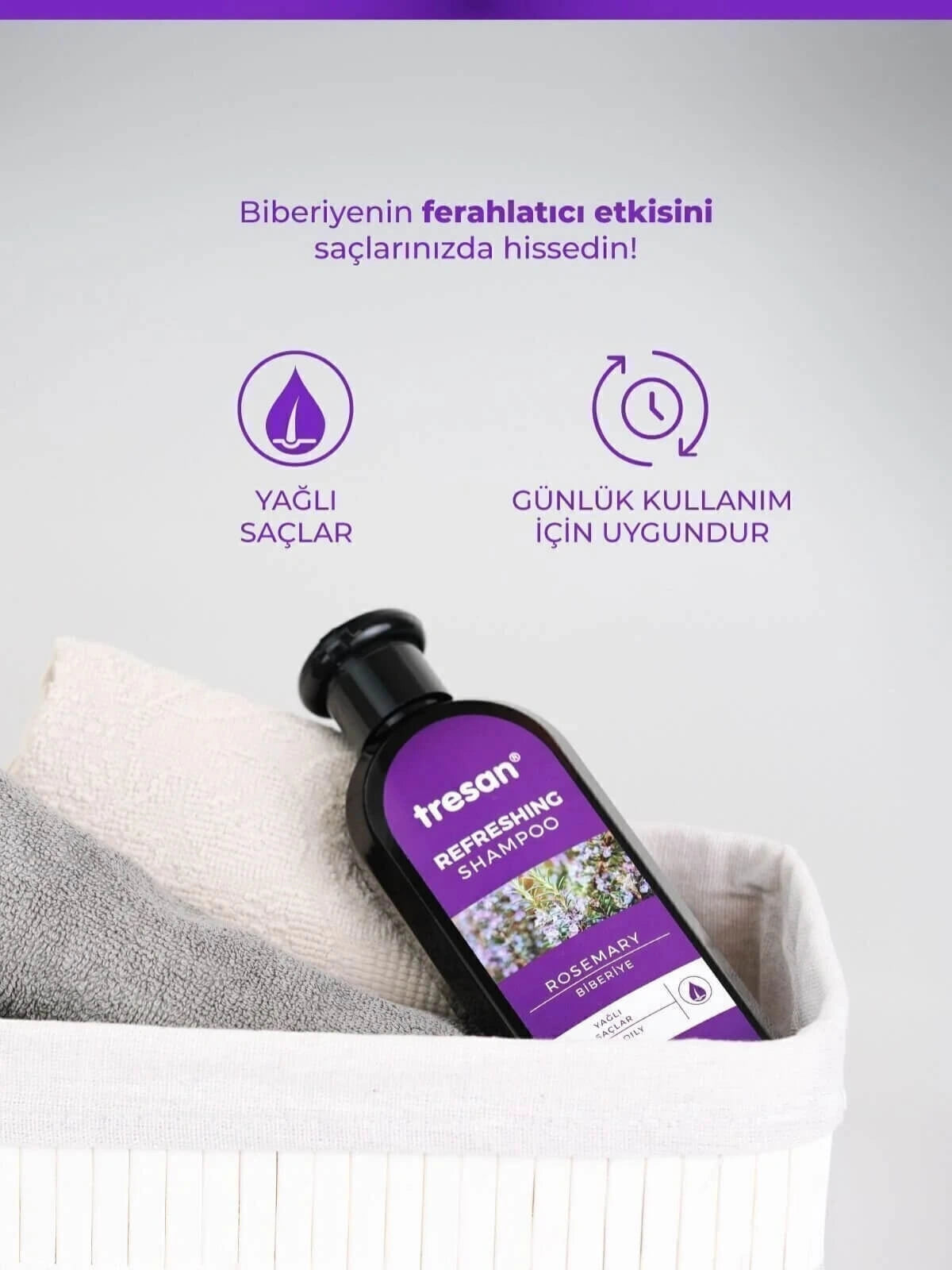 Tresan Biberiye Canlandırıcı Bakım Şampuanı 300 Ml