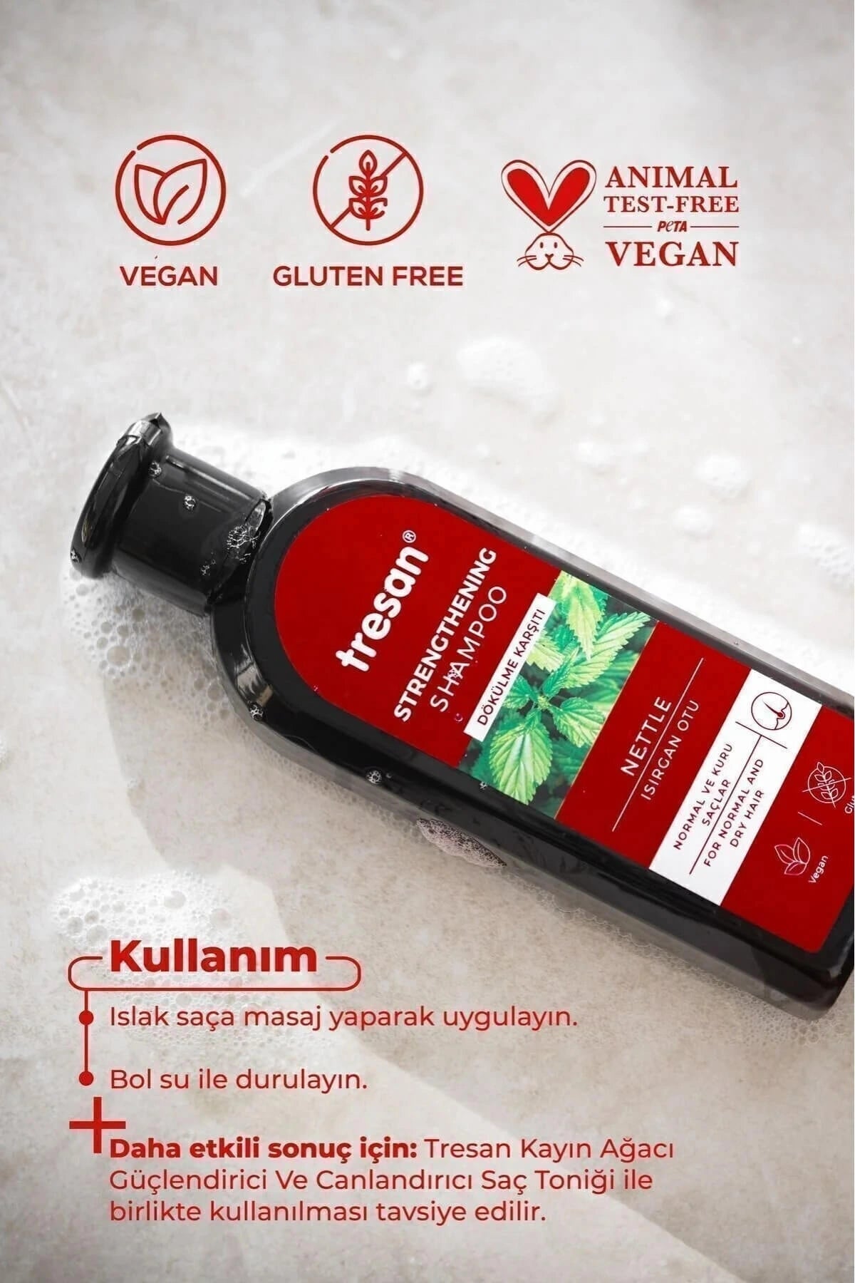 Tresan Isırgan Otu Bakım Şampuanı Normal Kuru Saçlar İçin 300 Ml