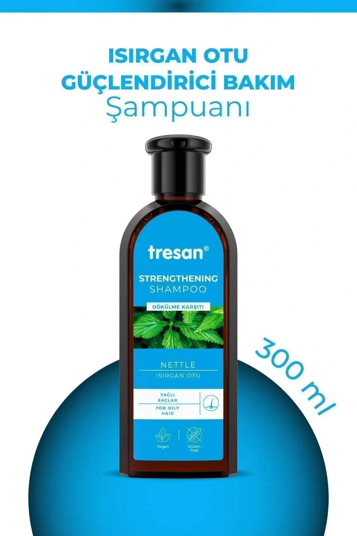 Tresan Isırgan Otu Bakım Şampuanı Yağlı Saçlar İçin 300 Ml