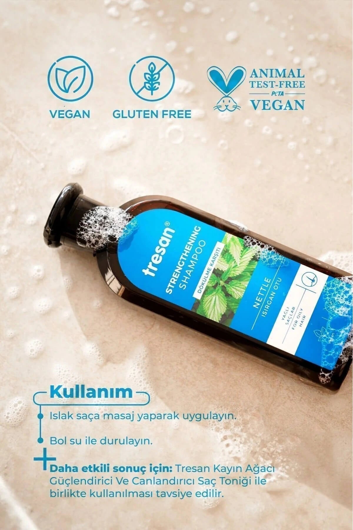 Tresan Isırgan Otu Bakım Şampuanı Yağlı Saçlar İçin 300 Ml