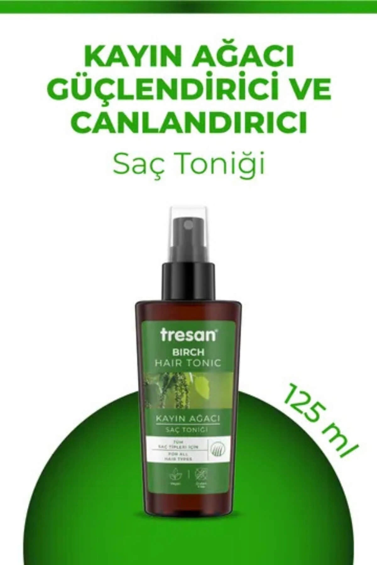 Tresan Kayın Ağacı Özlü Güçlendirici ve Canlandırıcı Saç Toniği 125 Ml