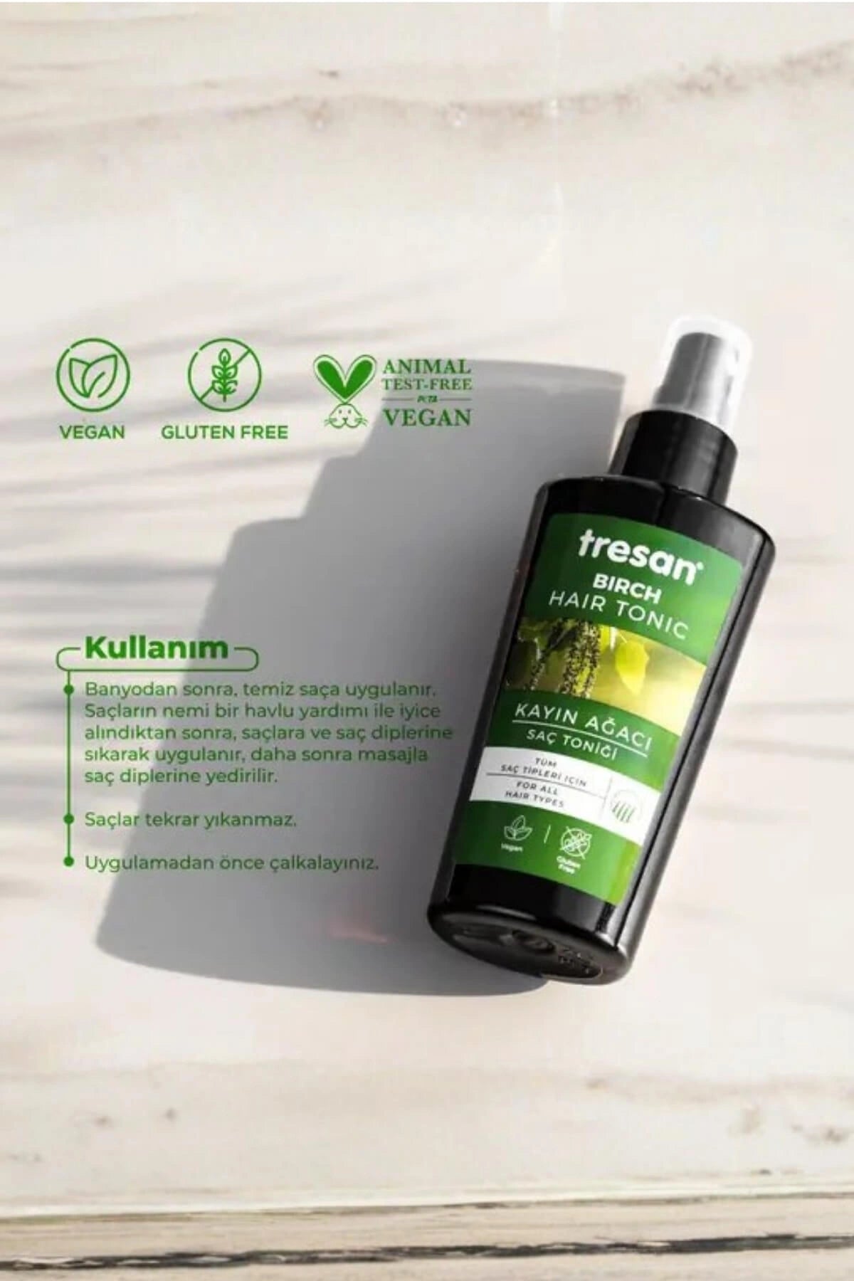 Tresan Kayın Ağacı Özlü Güçlendirici ve Canlandırıcı Saç Toniği 125 Ml