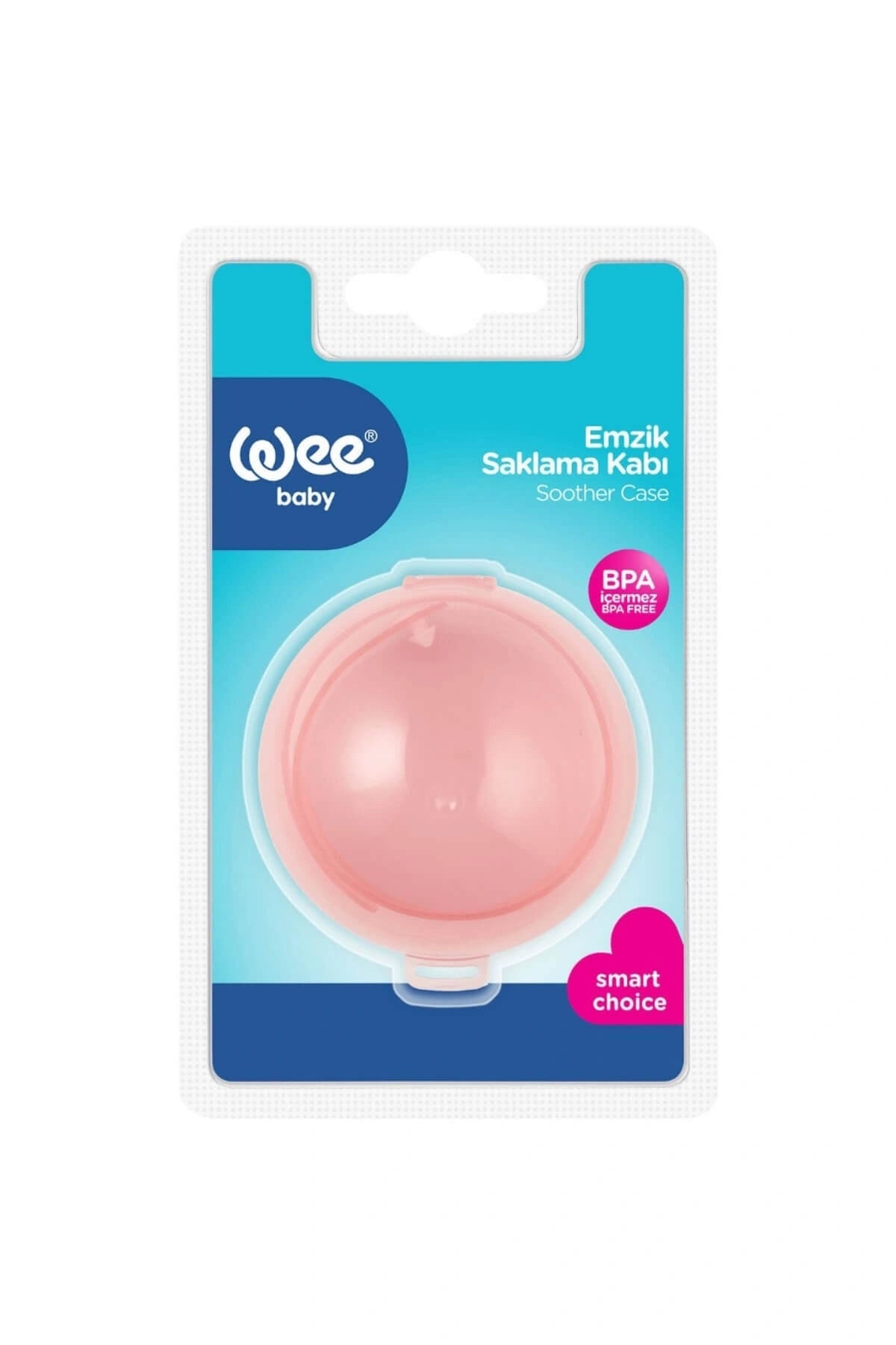 Wee Baby Emzik Saklama Kabı Pembe