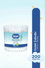 Wee Baby Kulak Çubuğu 200 Adet