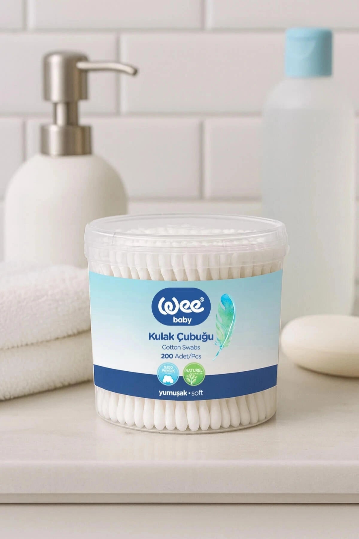 Wee Baby Kulak Çubuğu 200 Adet