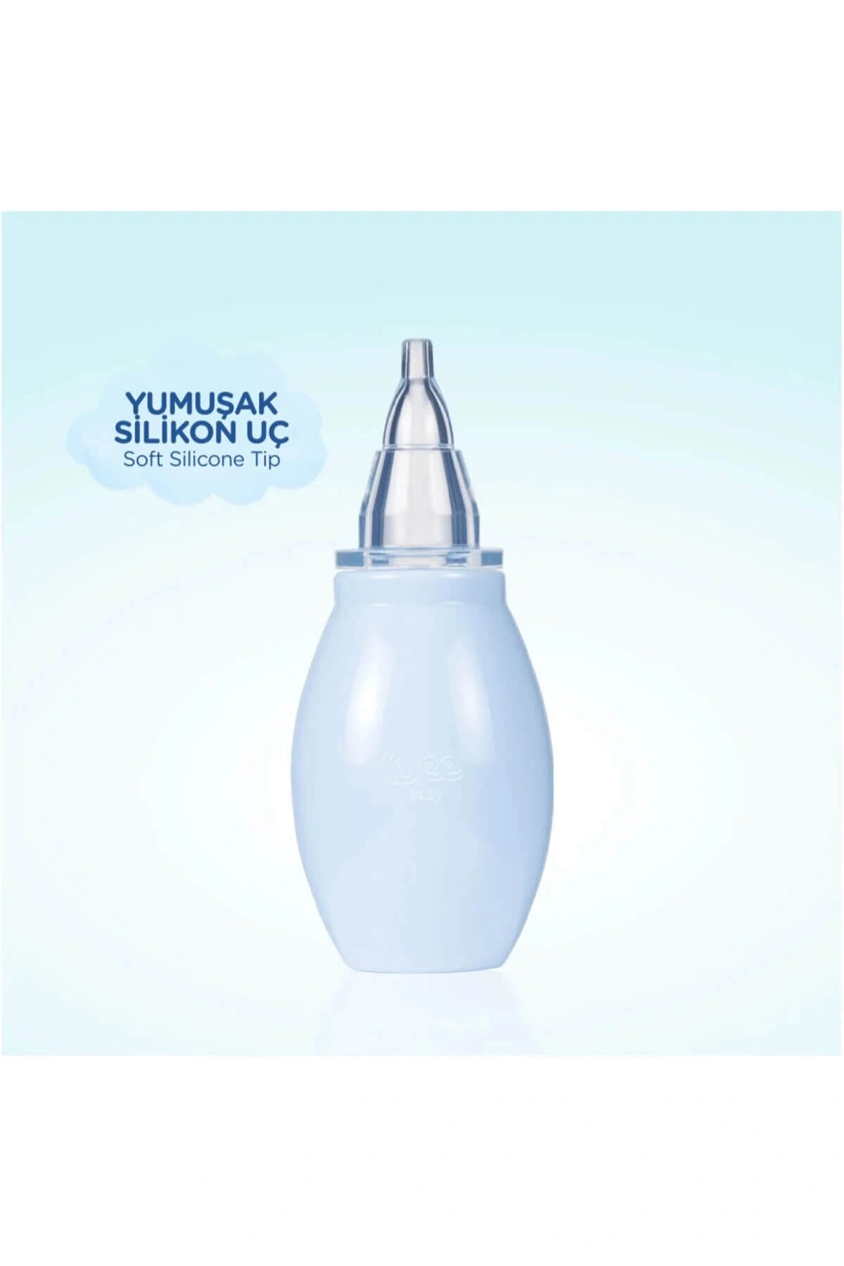 Wee Baby Silikon Burun Aspiratörü Mavi