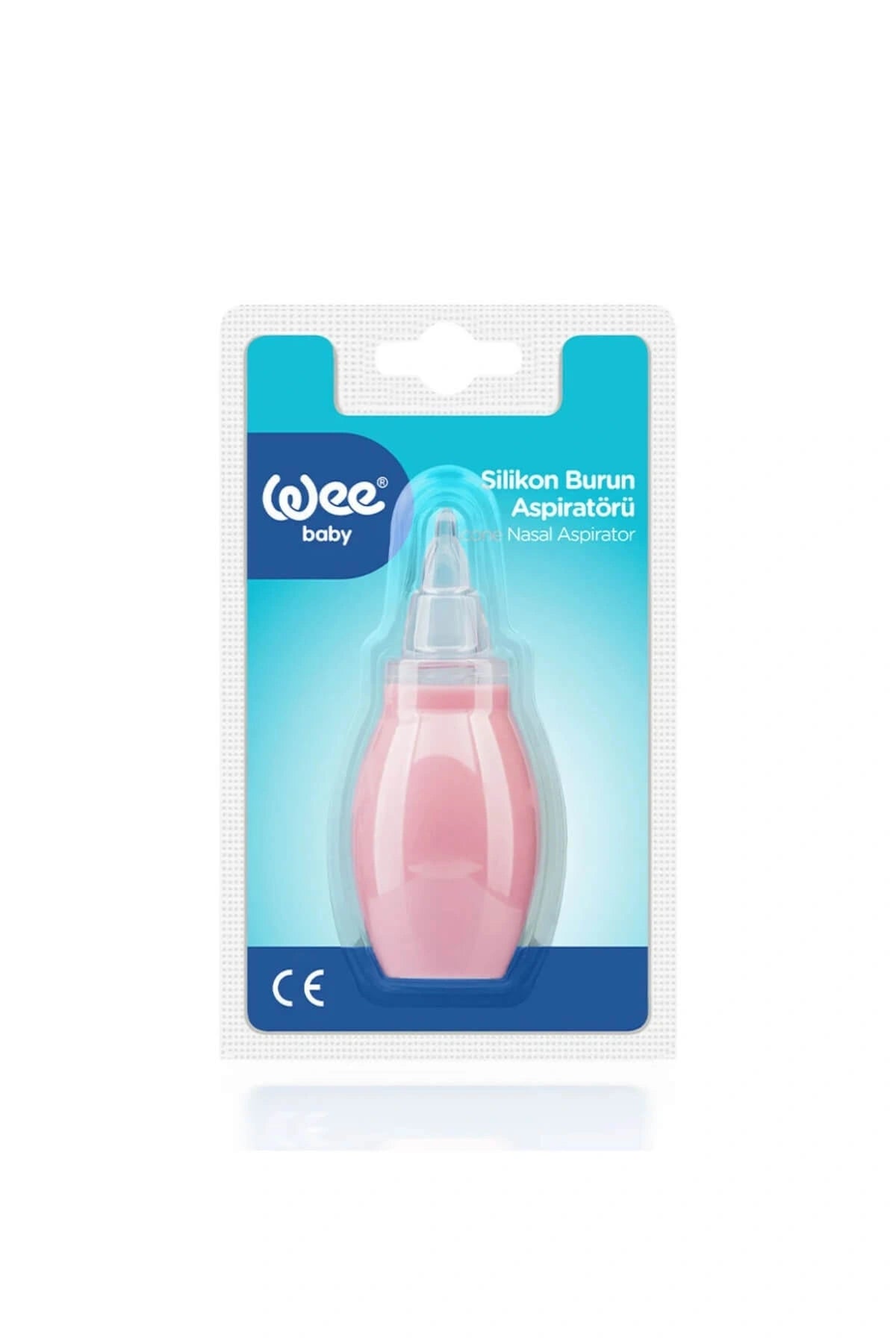Wee Baby Silikon Burun Aspiratörü Pembe