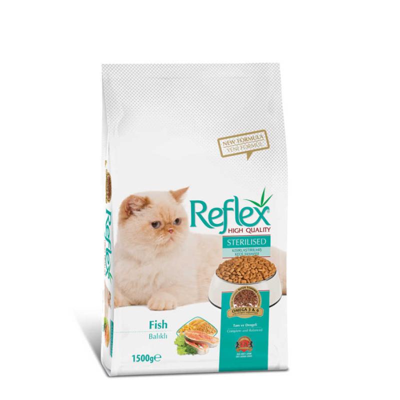 Reflex Kısırlaştırılmış Kedi Maması 1,5 Kg 33.89 TL + KDV