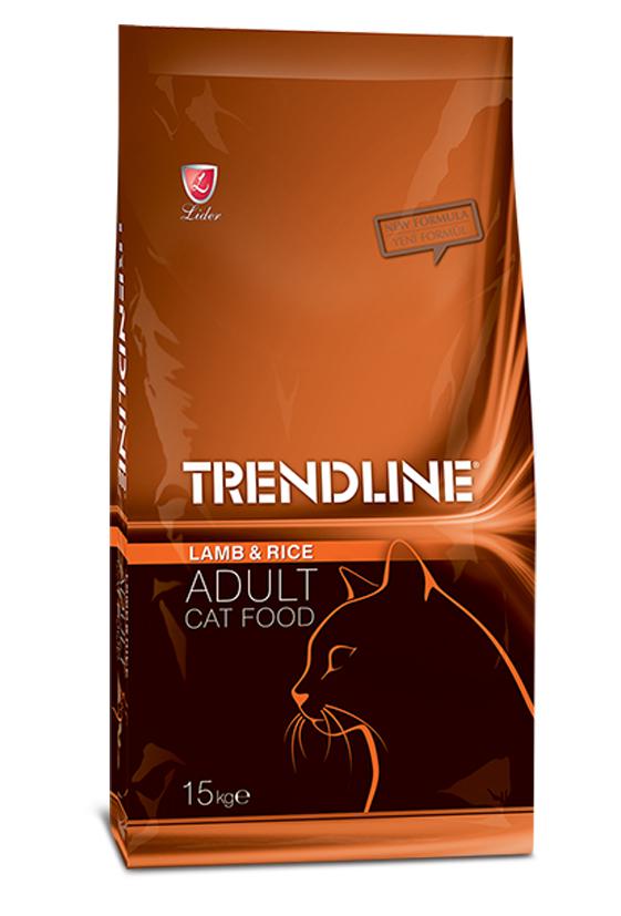 Trendline Kuzulu &amp; Pirinçli Yetişkin Kedi Maması 15 Kg 186.43 TL + KDV